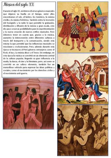 Evolución de la Música Peruana: Influencias y Cambios Culturales - Studocu