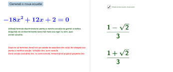 Dacă ecuaţia cuprinde numitori, îi eliminăm, înmulţind ambii membri cu c.m.m.m.c. Ecuatia De Gradul Al Doilea Geogebra