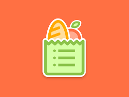 Simple Shopping List Groceries App Shop Logo Design App Design