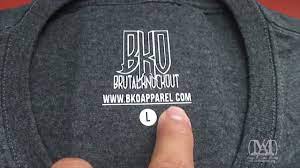 How To Heat Press Inside Tag Youtube