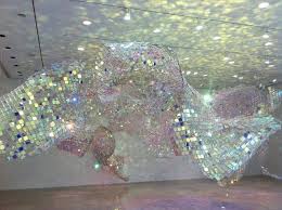 Unwoven Light 2013 Chain Link Fence Plexiglas Acrylic Film Dimensions Variable By Soo Sunny Park Abstract Artist Inspiration Greatful