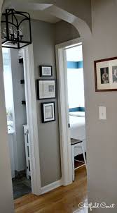 If you have at least a 4' wide hallway. Decorating A Small Hallway Small Hallways Small Hallway Decorating Narrow Hallway Decorating
