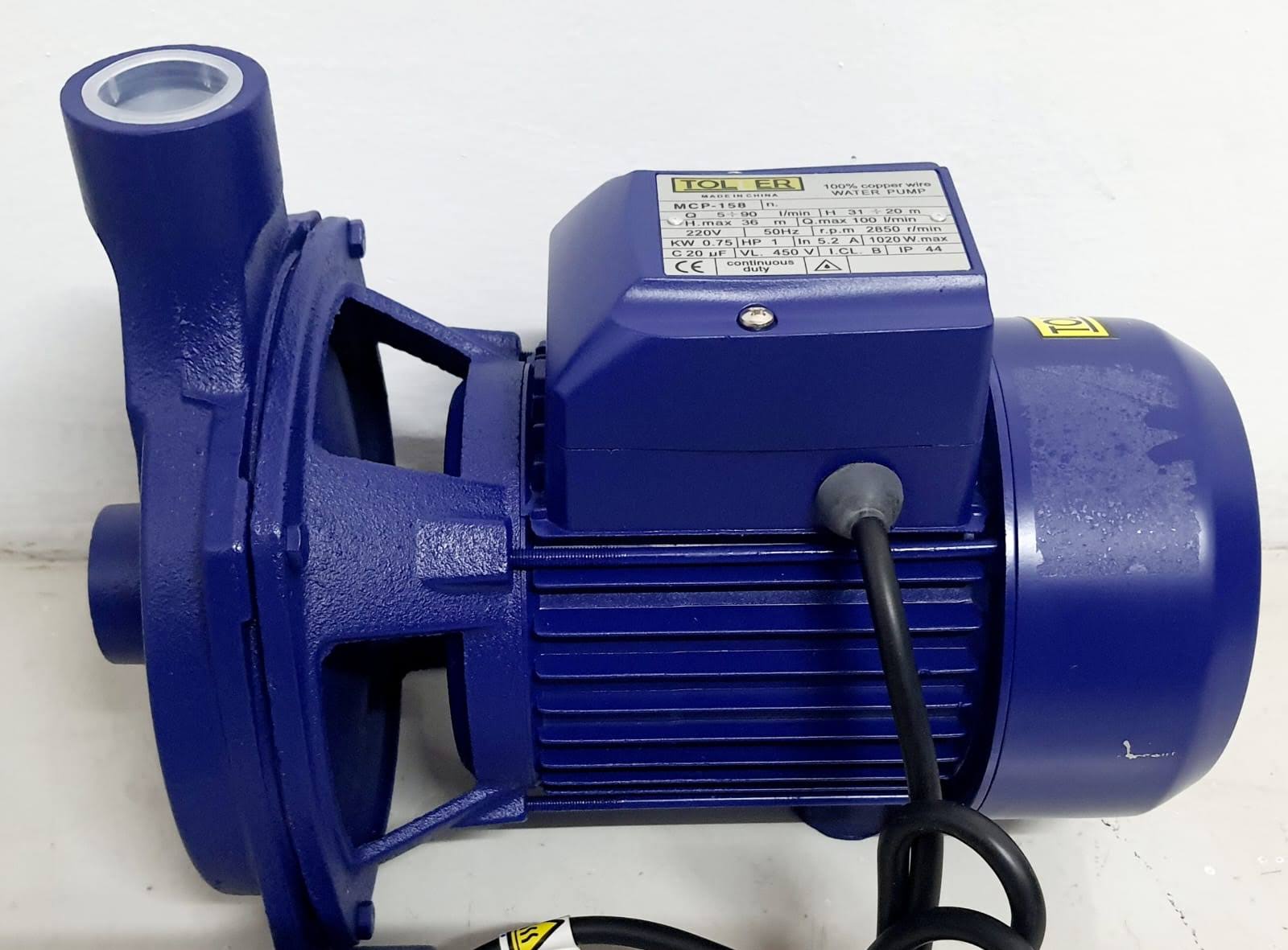 Toller Water booster pump 1.0Hp 36M headlift