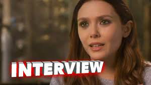 Полное имя — элизабет чейз олсен (elizabeth chase olsen). Marvel S Avengers Age Of Ultron Elizabeth Olsen Wanda Maximoff Scarlet Witch Interview Youtube