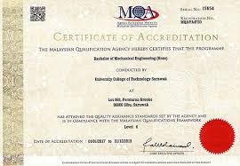 All engineering programs offered by monash university malaysia are accredited by: Full Accreditation Bachelor Of Mechanical Engineering Ucts