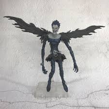 20cm Anime Death Note Action Figure Black Wings Ryuuku Ryuk Figma 009 Movable Ver Model Awful Head Changeable Decoration Doll Action Toy Figures Aliexpress