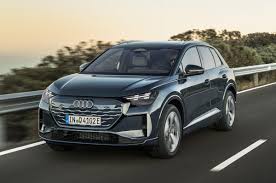 Audi's futuristic electric SUV goes back to a traditional steering wheel