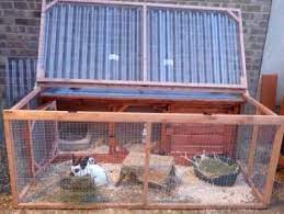 To prevent your rabbit from escaping and digging a rabbit hole, you can fit a floor panel in the rabbit hutch. 12 Diy Rabbit Run Ideas Rabbit Run Rabbit Hutches Bunny Cages