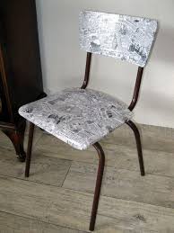 Vintage Schulstuhl Upcycling Von Wandeldesign Auf Dawanda Com Stuhle Esszimmerstuhle Und Einrichten Und Wohnen