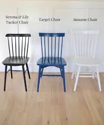Serena Lily Tucker Chair Vs Target Windsor Chair In 2020 Cottage Dining Rooms Windsor Dining Chairs Dinning Room Chairs