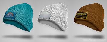 Download Free Hd Beanie Embroidered Patch Psd Mock Up On Behance