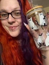 Received my new Iced coffee glass and I love it!!! Lindsey Lanahan thank  you so much for adding to my collection!