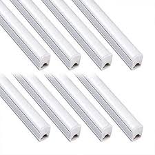 Amazon Com Pack Of 8 Kihung Under Cabinet Light 2ft 10w 1100lm 6500k Super Bright White Utility Led Shop Led Shop Lights Led Ceiling Lights Led Tube Light