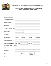 Read the instructions carefully then fill the application form. Fillable Online Application Form For A Certificate Of Good Conduct Fax Email Print Pdffiller