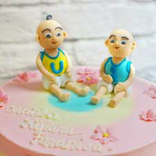 The official upin & ipin facebook fanpage. Upin Ipin Birthday Cake Cake Girly Cakes Baby Cake