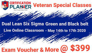 Veteran Special Classes In 2020 Veteran Jobs Lean Six Sigma Online Classroom