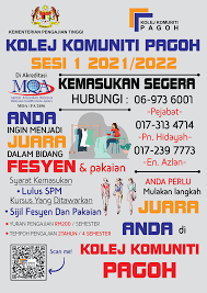 Pelajar dibenarkan untuk mendaftar terus ke program sijil dan diploma yang ditawarkan oleh kypj dengan menggunakan keputusan peperiksaan percubaan spm atau setara. Jom Masuk Kolej Komuniti Pagoh Posts Facebook