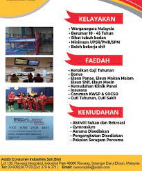 Portal carian jawatan & kerja kosong terpantas di malaysia. Adabi Consumer On Twitter Jawatan Kosong Operator Pengeluaran Boleh Hubungi No 03 60923677 78 Ext 370 371 Atau Email Kepada Careeradabi Adabi Com Https T Co Lfyoti0rov