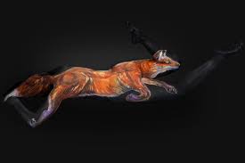 Jaw Dropping Portraits Of Animals Painted On Human Bodies Body Art Painting Body Painting Festival Body Painting Tumblr