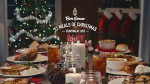 These may contain items like candies, biscuit mixes, and even toys. Bob Evans Farms Tv Commercial 12 Meals Of Christmas Ispot Tv