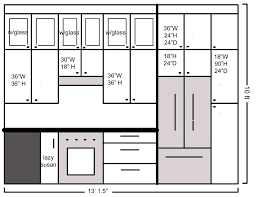 Once installed over your base cabinets, the top of your wall cabinets will be at 84 inches, 90 inches, or 96 inches, respectively. Kitchen Cabinet Height