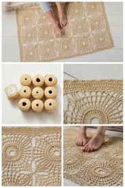 5 Reasons The First Light Raffia Rug Is The Perfect Project For Summer Interweave Crochet Raffia Crochet Crochet Rug
