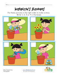 Sequencing Worksheet Planting Flowers Sequencing Activities Kindergarten Sequencing Activities Preschool Sequencing Worksheets