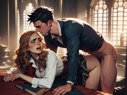 Hermione Granger, Draco Malfoy, Sex Porno IA