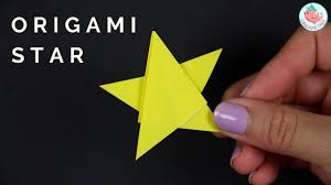 2d Origami Star Tutorial How To Fold A 2d Origami Star Paper Crafts For Kids Origami Stars Star Paper Craft Easy Origami Star