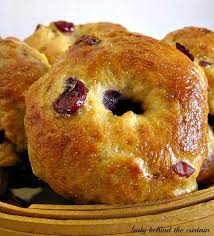 Cranberry Orange Bagels Homemade Bagels Bagel Recipe Bread
