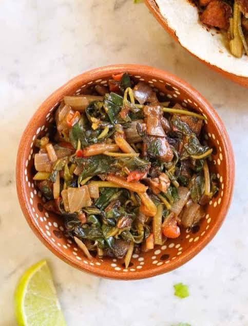 Stewed Purslane