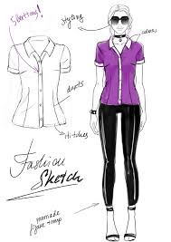 Fashion Sketch Vs Fashion Illustration Vs Flats I Draw Fashion fashion sketch vs fashion illustration