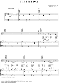 Birdy Let It All Go Piano The Best Day Digital Sheet Music Sheet Music Printable Sheet Music