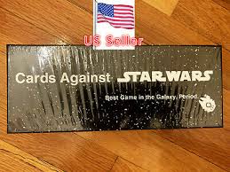 Cards against star wars debuted this year to many of the same rave reviews as previous cards against humanity games. Cards Against Star Wars The Greatest Game In The Galaxy Period Games Toys Games Agtcorp Com