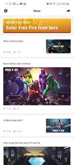 I think you want to hack the original app using a script. Nicoo Apk Free Download For Android Free Fire Skins