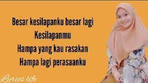 Album beraliran pop tersebut dirilis lewat label rekaman suria records sdn bhd. Nazia Marwiana Kesilapanku Keegoanmu Lyrics Life Youtube