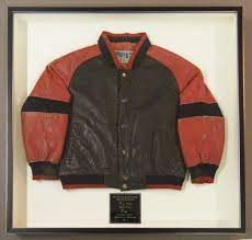 This Ultra Cool Leather Jacket Was Passed Down Through A Family Years Ago And Now Has Found A Home In A Custom Custom Shadow Box Shadow Box Finding A House
