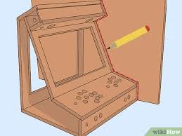 Pdf plans arcade cabinet plans metric download woodcraft store. 3 Ways To Build An Arcade Cabinet Wikihow