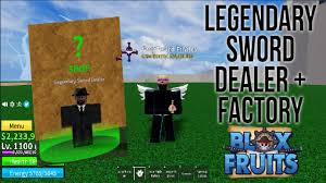 New or old, can redeem these gift codes in the blox fruits roblox game and get the rewards. Blox Fruits Legendary Sword Dealer Factory Youtube