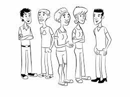 Dibujos De Personas Para Colorear Az Dibujos Para Colorear