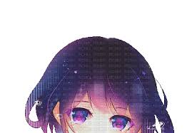 Check out amazing anime artwork on deviantart. Anime Girl 2 Anime Girl Femme Manga Purple Violet Mauve Picmix