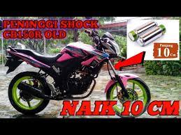 Cara Pasang Peninggi Shock Depan Motor Cb150r Youtube