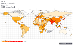 Quick facts about the population of malaysia. Population Density Malaysia 2018