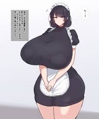Until a maid with huge breasts who is easily swept away gets pregnant. -  Page 5 - HentaiEra