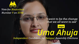 Uma Ahuja for MLA