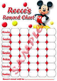 8 best images of mickey mouse reward chart printable