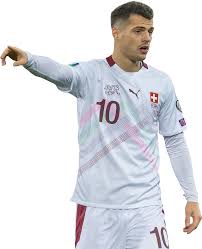 Granit xhaka could not contain his joy after switzerland sensationally eliminated world champions france in the last 16 at euro 2020, describing the triumph as f****** amazing. Granit Xhaka Football Render 68023 Footyrenders