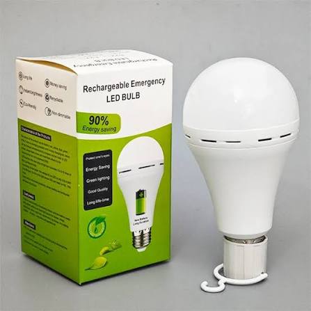 LED BULB RECHARGEABLE EMERGENCY
