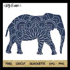 Download Navy Mandala Elephant Svg Me