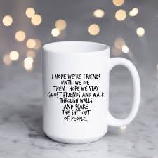 Birthday Ideas For Friend Female Ghost Friends Funny Mugs For Women Birthday Gifts For Best Friend Female Gift For Her Gift For Bestfriend Soul Sister Mug Bestie Best Friend Gifts Best Birthday Gifts Birthday
